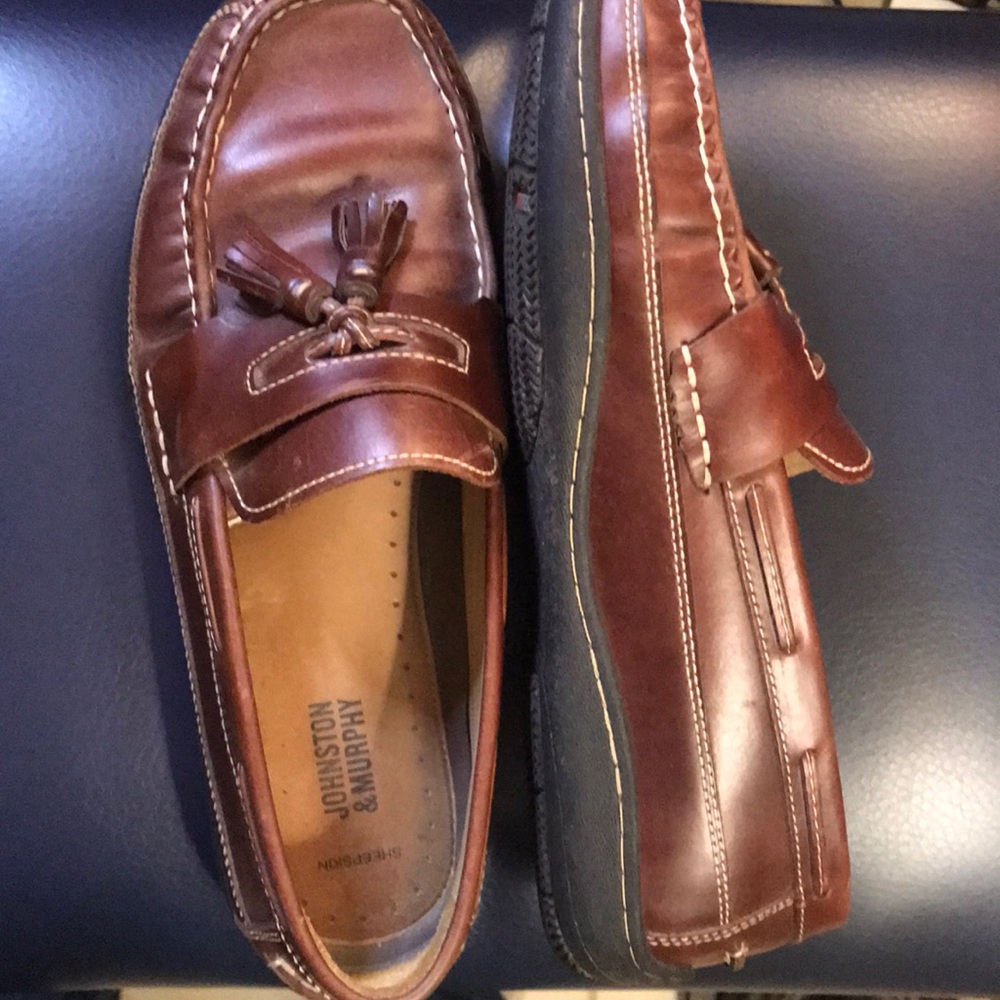 Johnston and Murphy tassel loafers size 9M - Picture 2 of 6